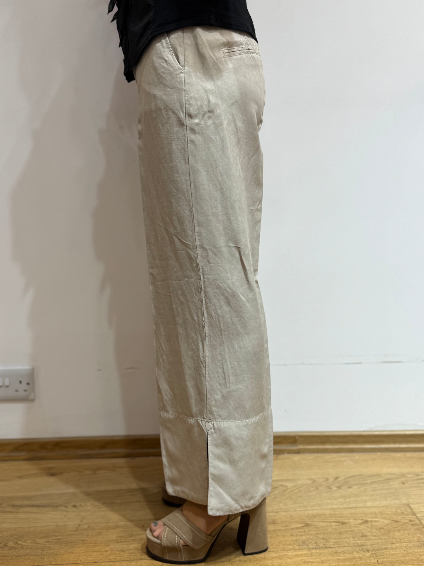 EC 06PO7083 Split hem lux trousers