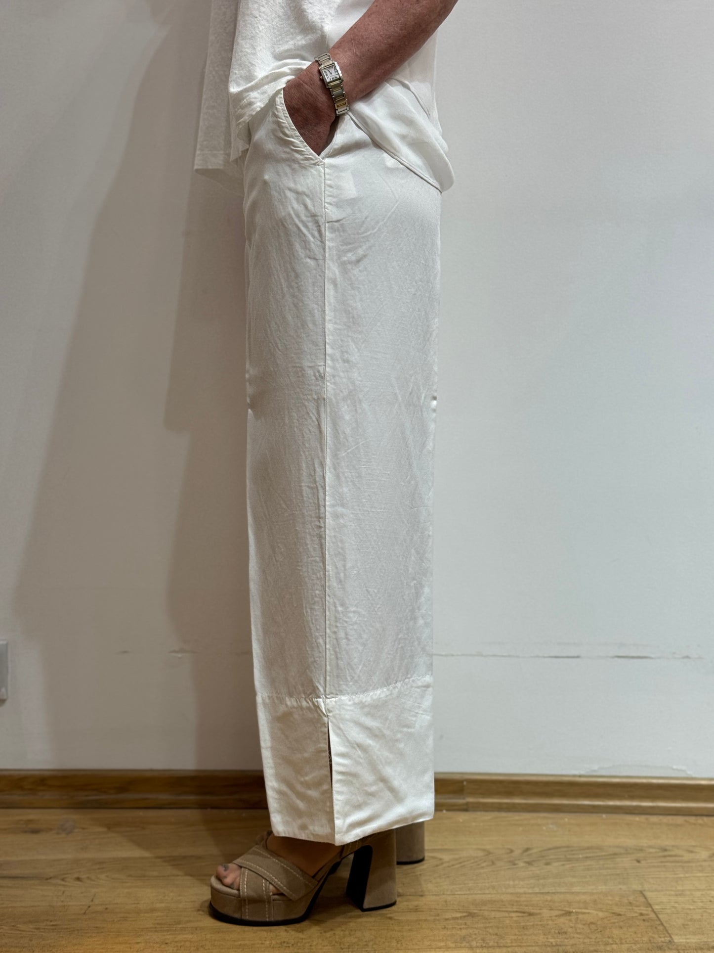 EC 06PO7083 Split hem lux trousers