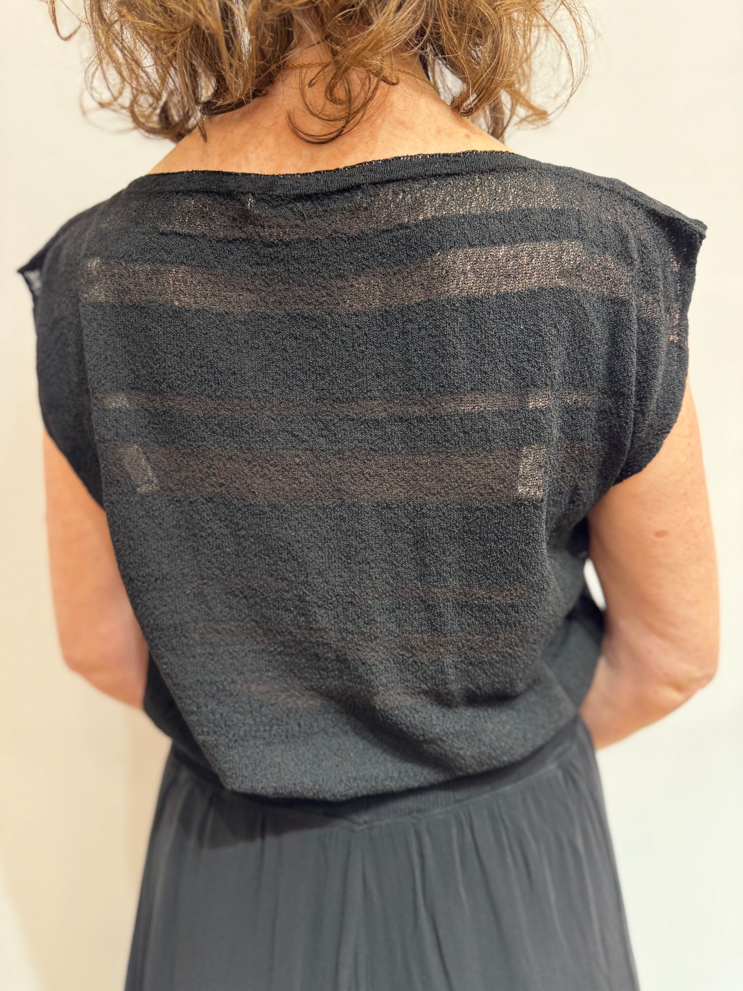 Ta C0901 Stripe knit tank