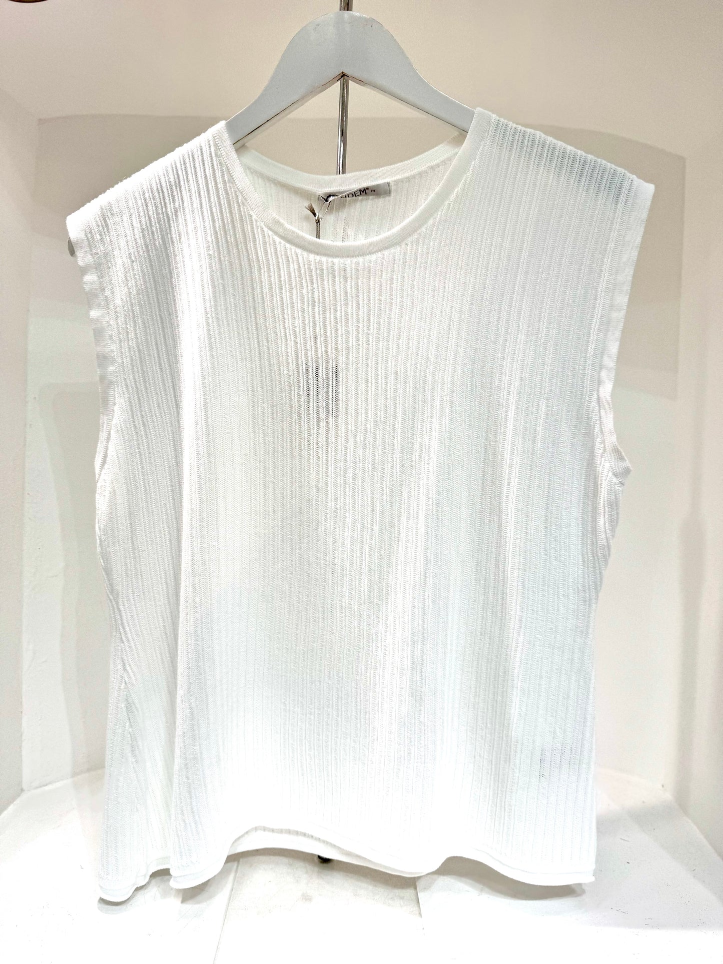 Ta C0500 Ribbed knit cap sleeve tank