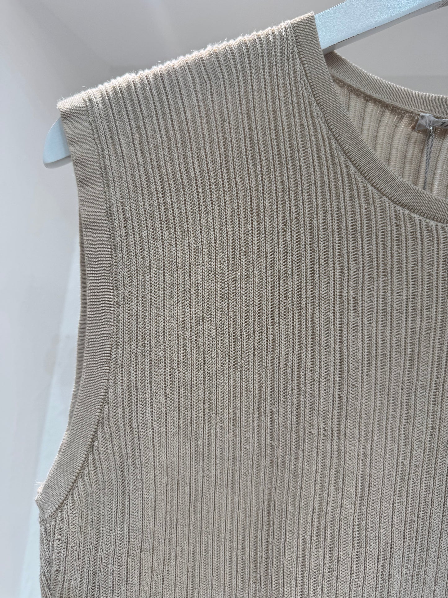 Ta C0500 Ribbed knit cap sleeve tank
