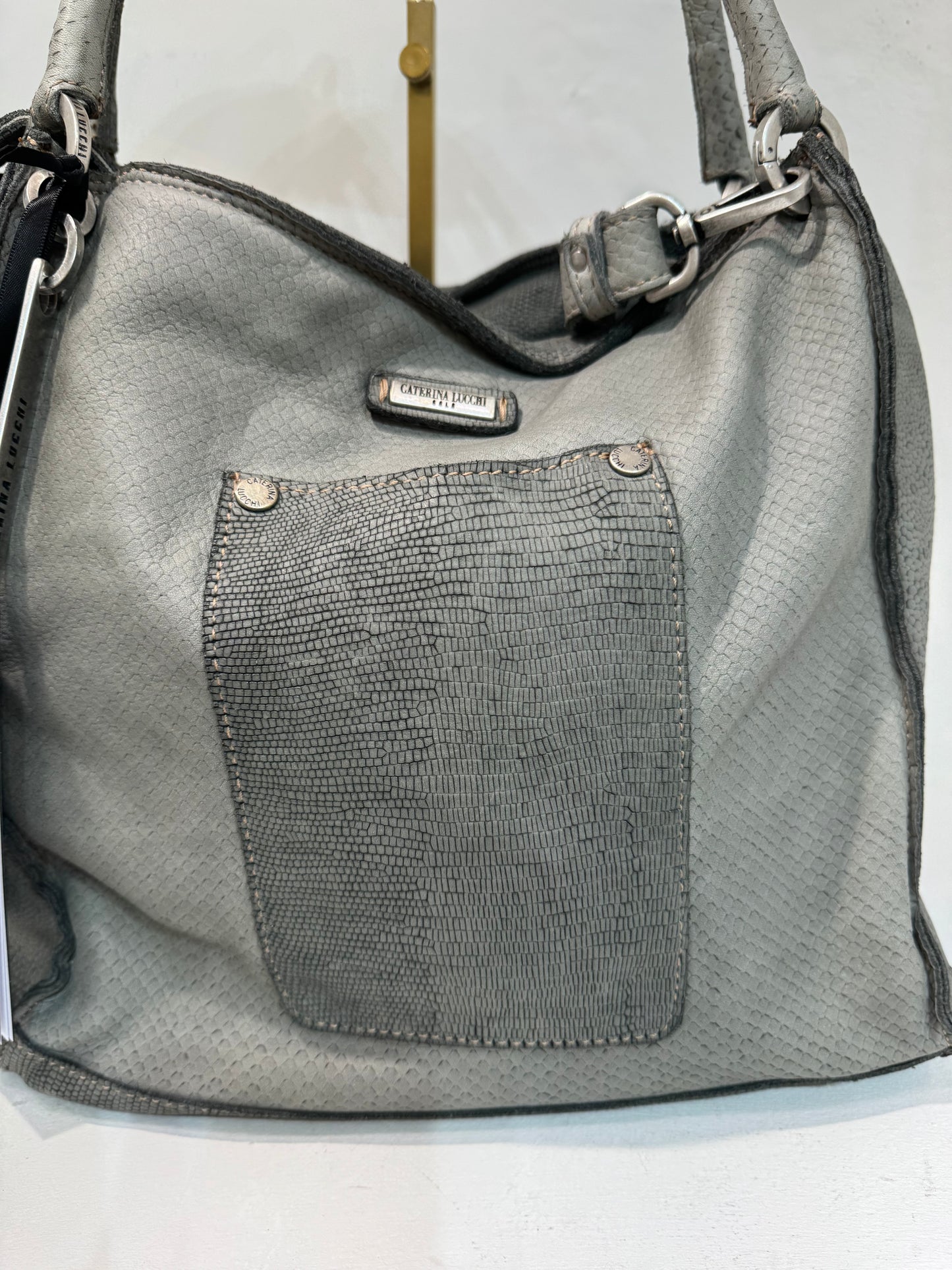 CL L011934 Textured Square shopper