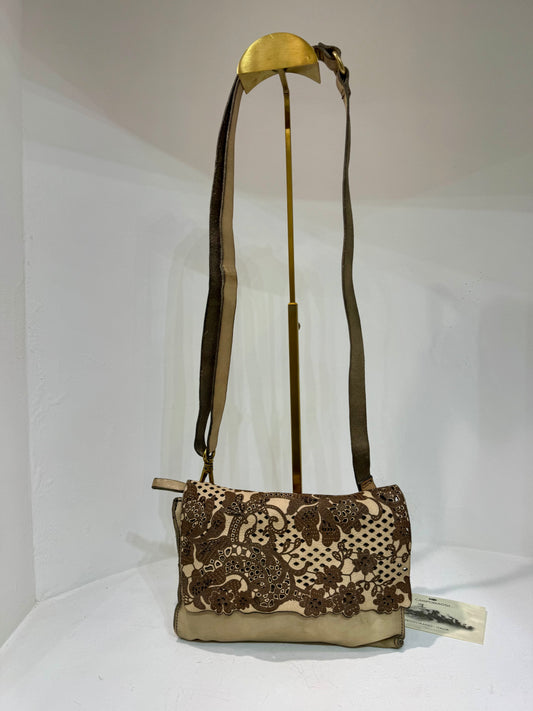 C C040640 Denise Laser pattern small satchel