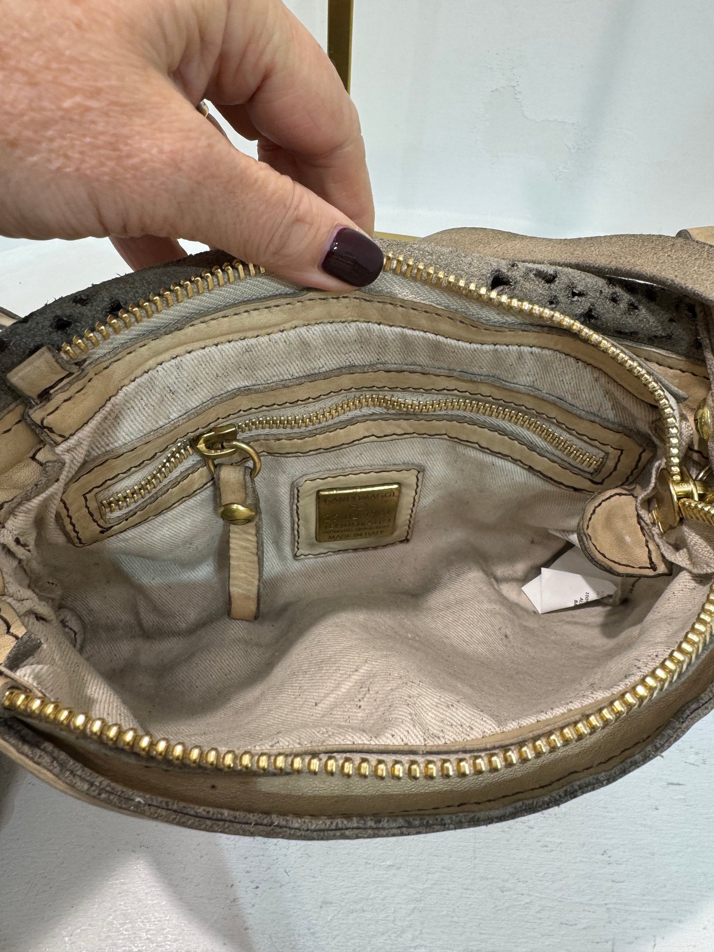 C C040640 Denise Laser pattern small satchel