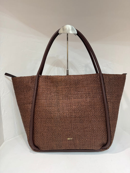 Ab 32559 Fine weave straw shopper
