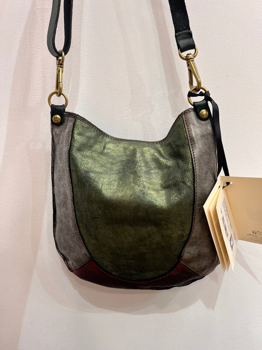 Ca C035340 Metallic Panel shoulder bag