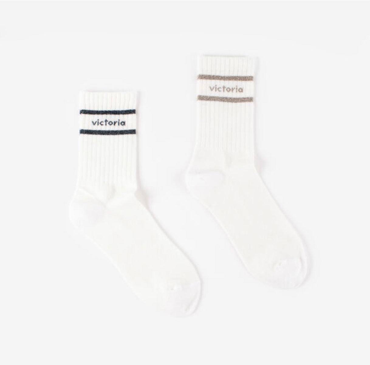 V 9123011 Bi-lurex cotton socks