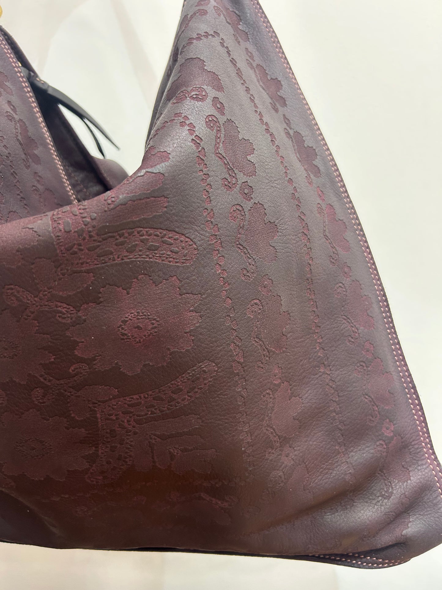 CL Floral laser print large shoulder bag