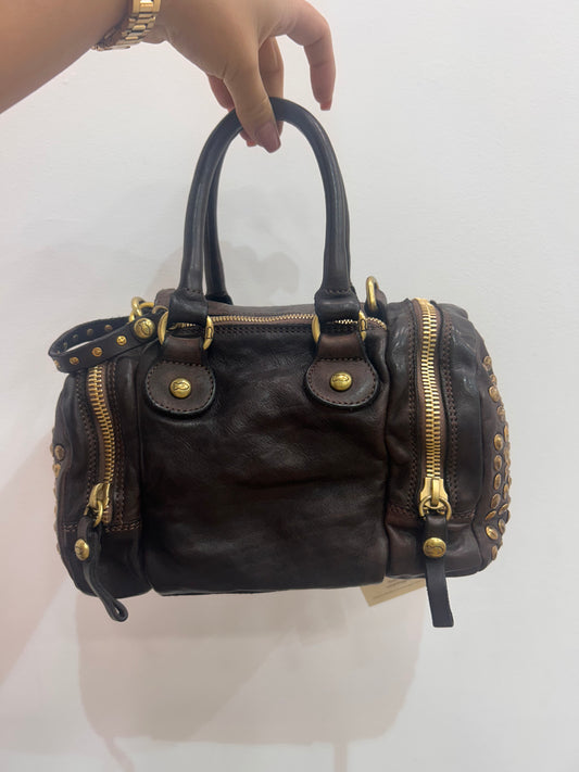 C 2780 Britney Stud trim mini bowling bag
