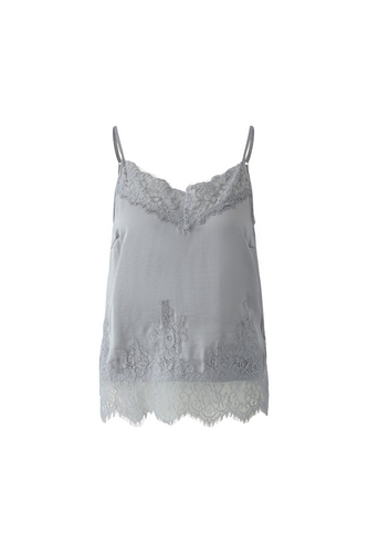 O 94325 Silky lace trim camisole