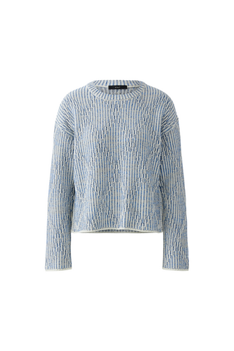 O 95969 Ribbed diamond pattern jumper