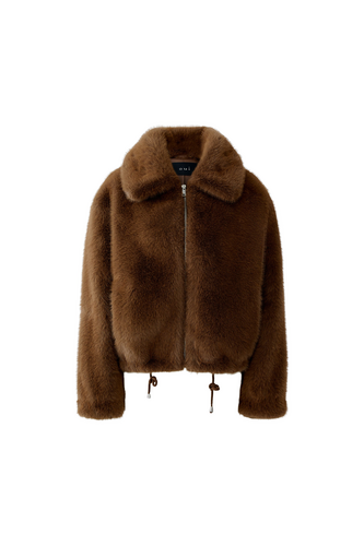 O 87185 Faux fur jacket