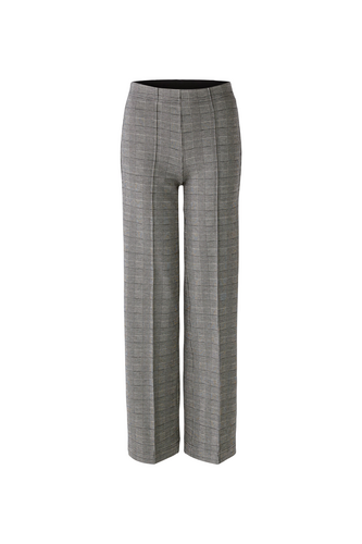 O 89784 POW Check stretch flare trousers