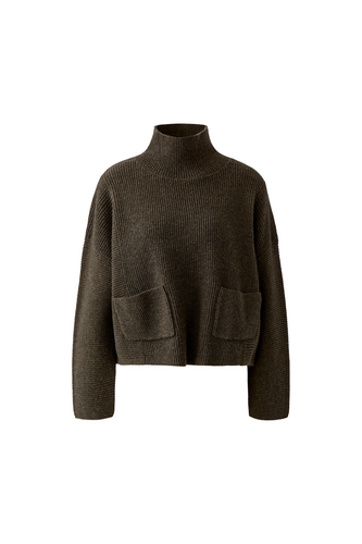 O 99804 Pocket front turtle neck