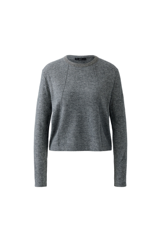 O 86044 Bead trim semi-fitted jumper