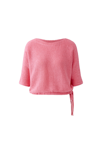 O 93702 3/4 sleeve tape yarn ajustable jumper