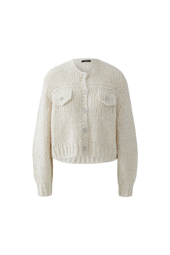 O 85775 Mohair diamonte button cardigan