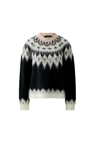 O 95044 Nordic fluffy alpacca jumper