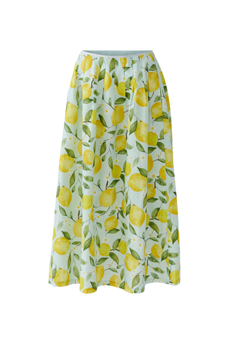 O 97357 Lemon print skirt
