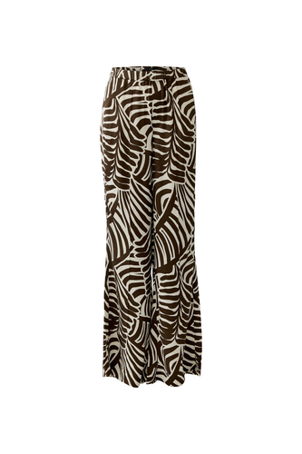O 97481 Printed palazzo trousers