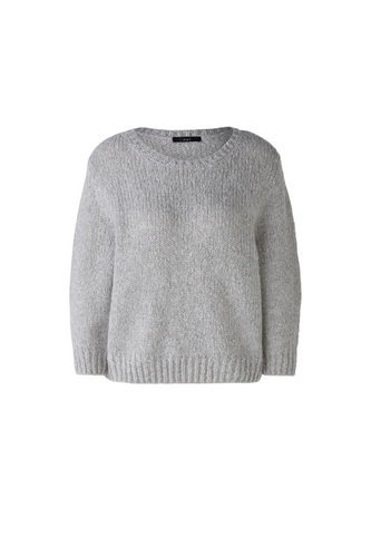 O 89198 Fluffy 3/4 sleeve jumper