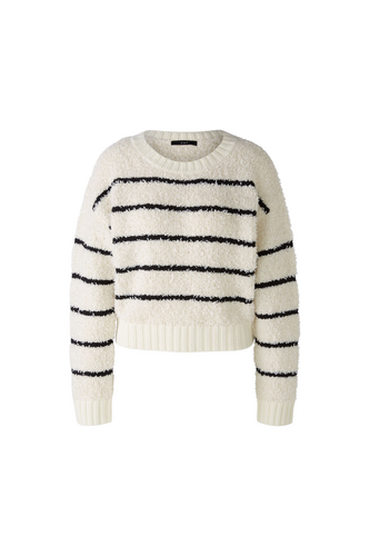 O 90615 Textured knit stripe jumper