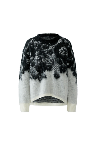 O 95057 Lace pattern yoke jumper