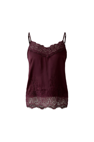 O 94325 Silky lace trim camisole