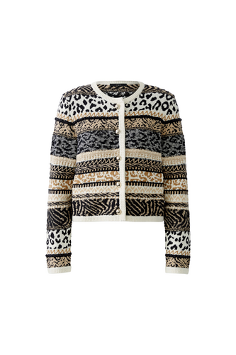 O 93790 animal print jacket