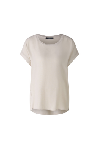 O 88335 Silky front scoop neck top