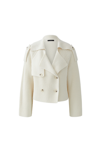 O 94310 Ribbed knitted jacket