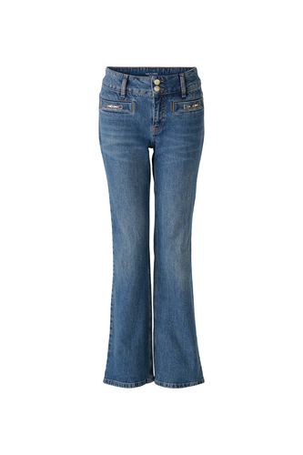 O 90005 Snaffle pocket flared jeans