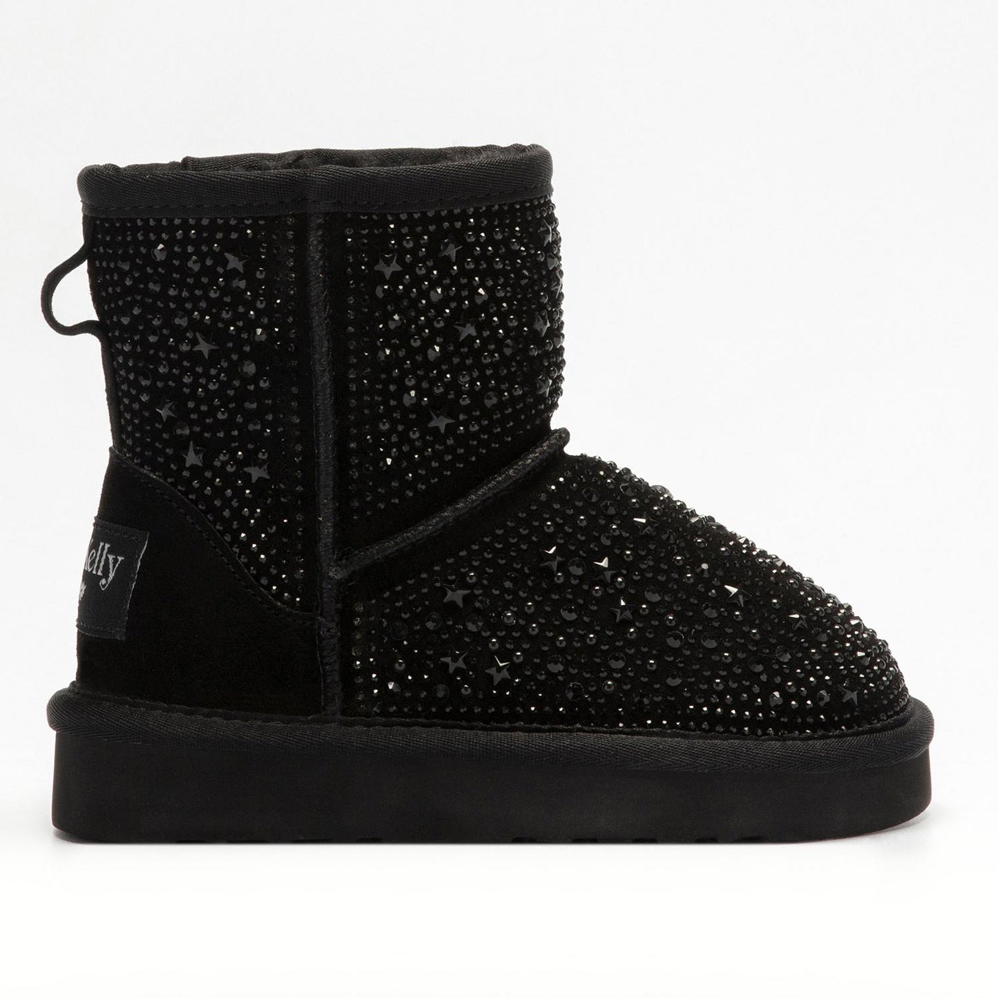 LK 3770 Olivia all over sparkle fleece boot