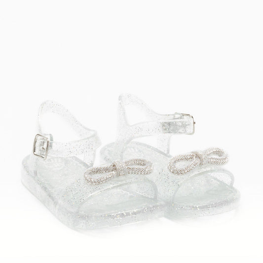LK 4291 Jodie charm glitter jelly sandal
