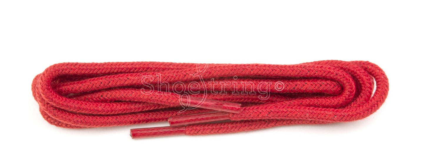 W 60cm cotton Shoe Laces Red