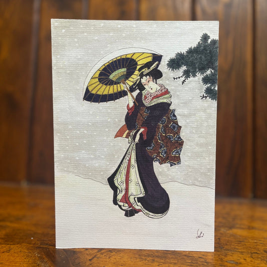 Geisha  - Greeting Card 5
